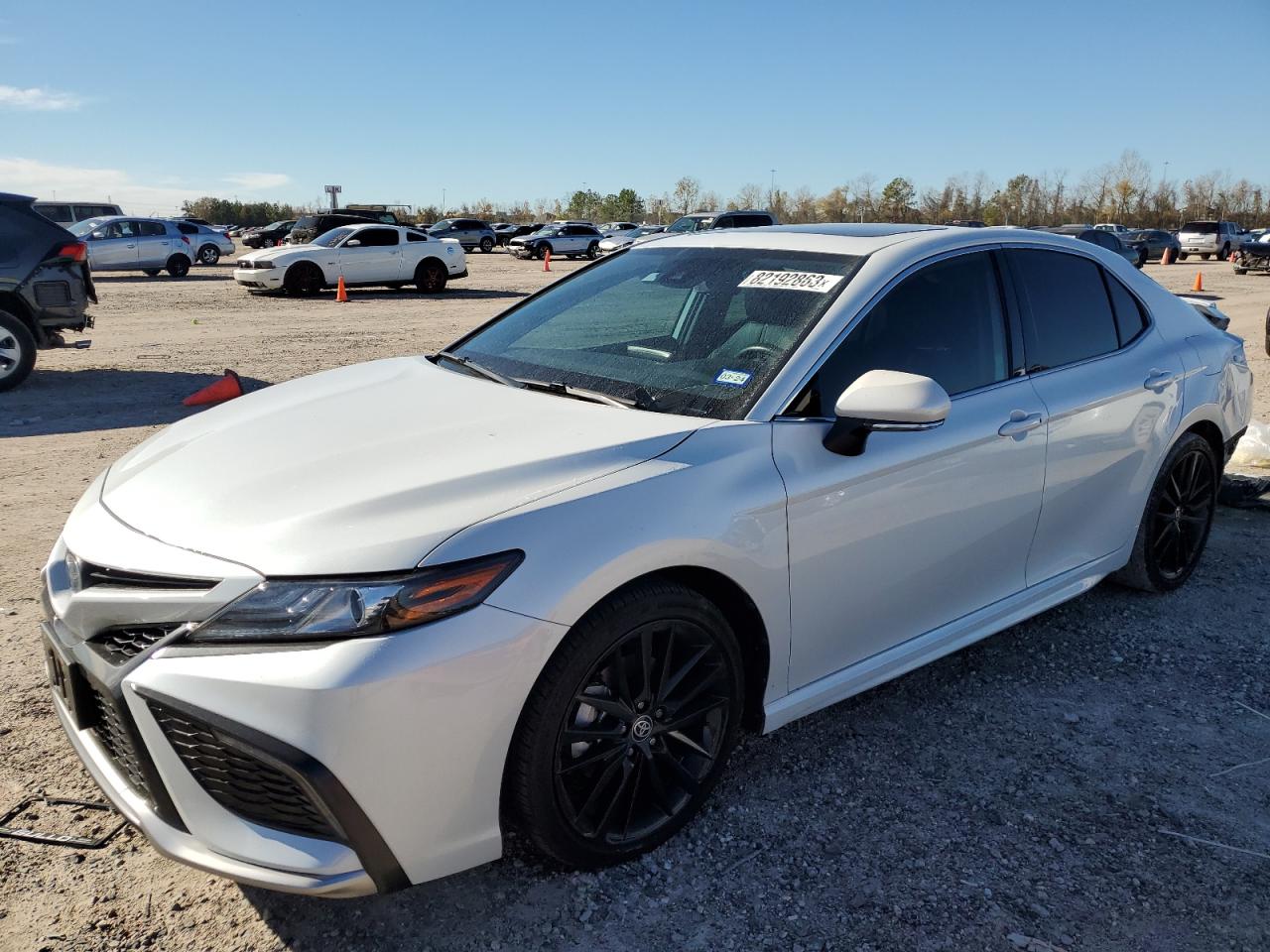 Image 1 of 2022 TOYOTA CAMRY XSE 2022 with VIN 4T1K31AK6NU578296