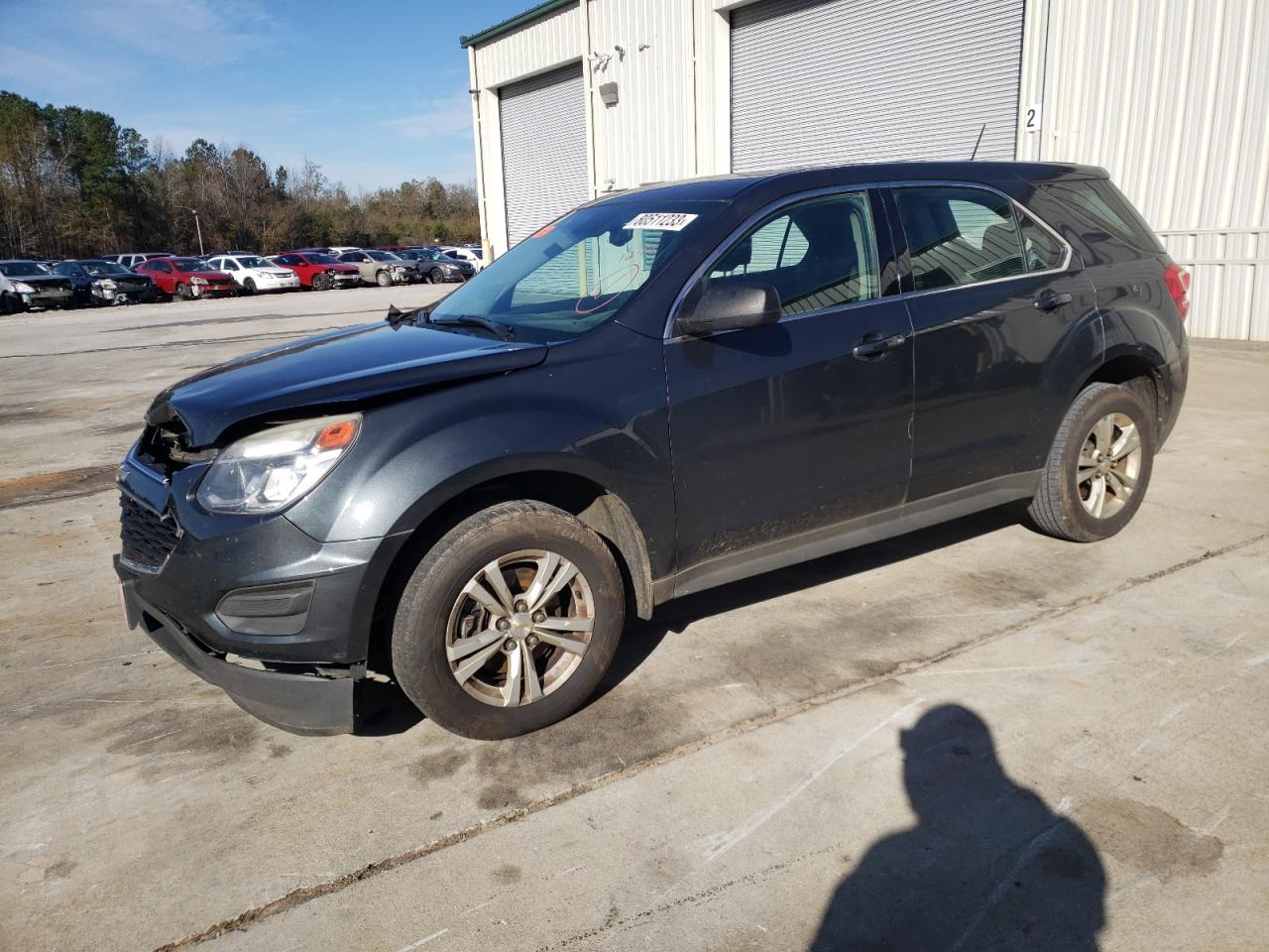 Image 1 of 2017 CHEVROLET EQUINOX LS 2017 with VIN 2GNALBEK9H1514504