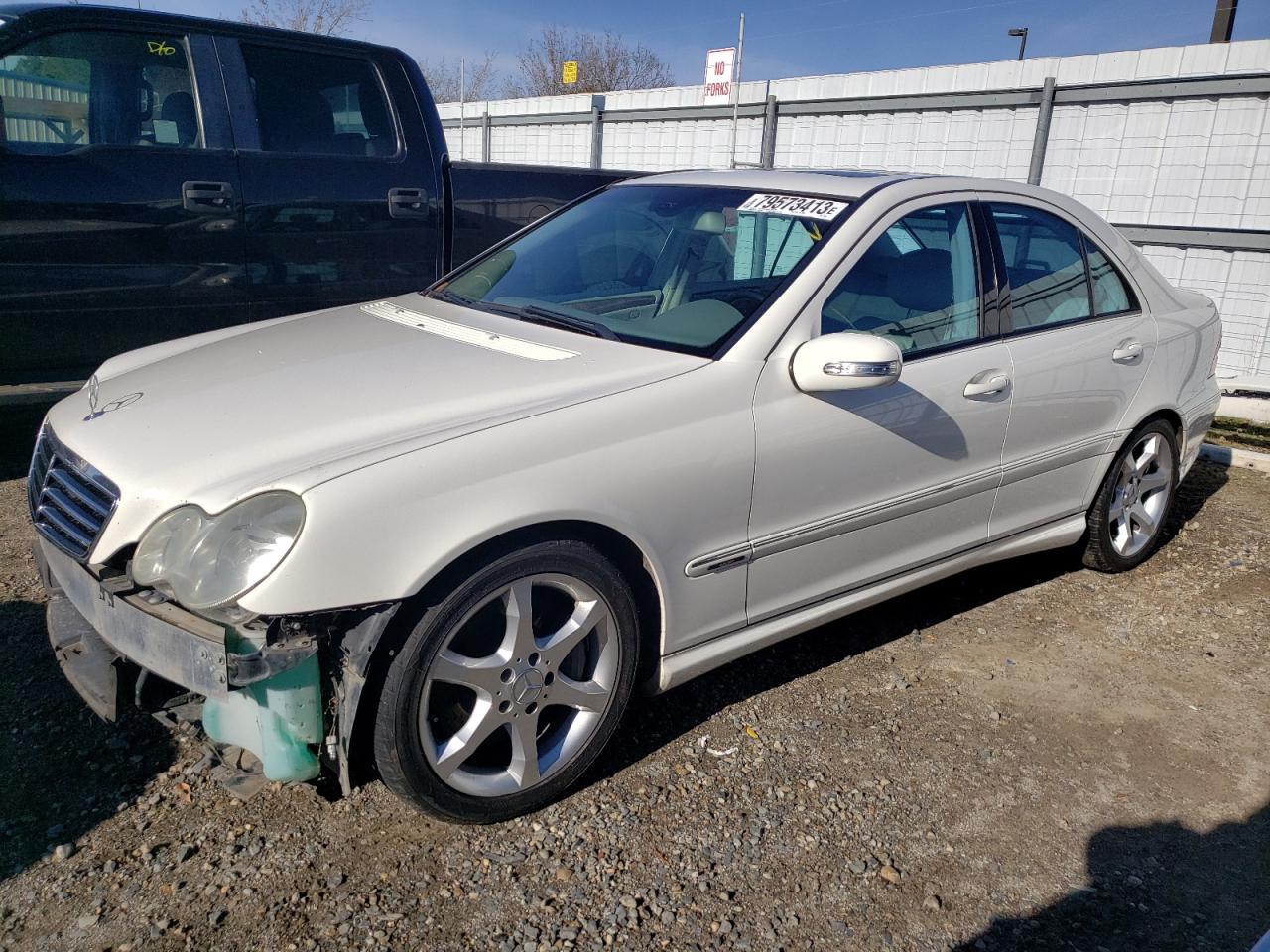 Image 1 of 2007 MERCEDES-BENZ C 230 2007 with VIN WDBRF52H97F884497
