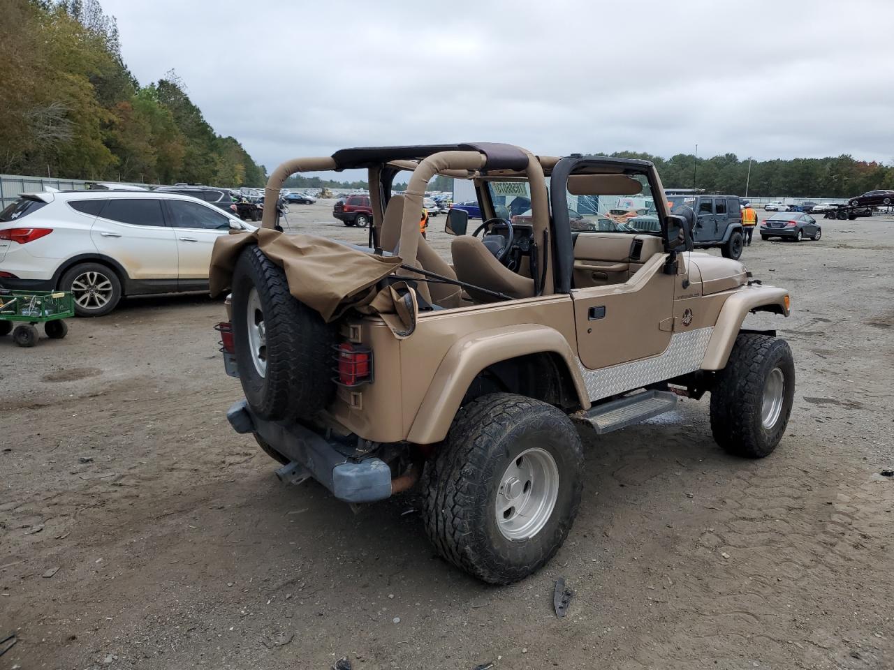 Image 3 of 1999 JEEP WRANGLER / TJ SAHARA 1999 with VIN 1J4FY49S1XP487980