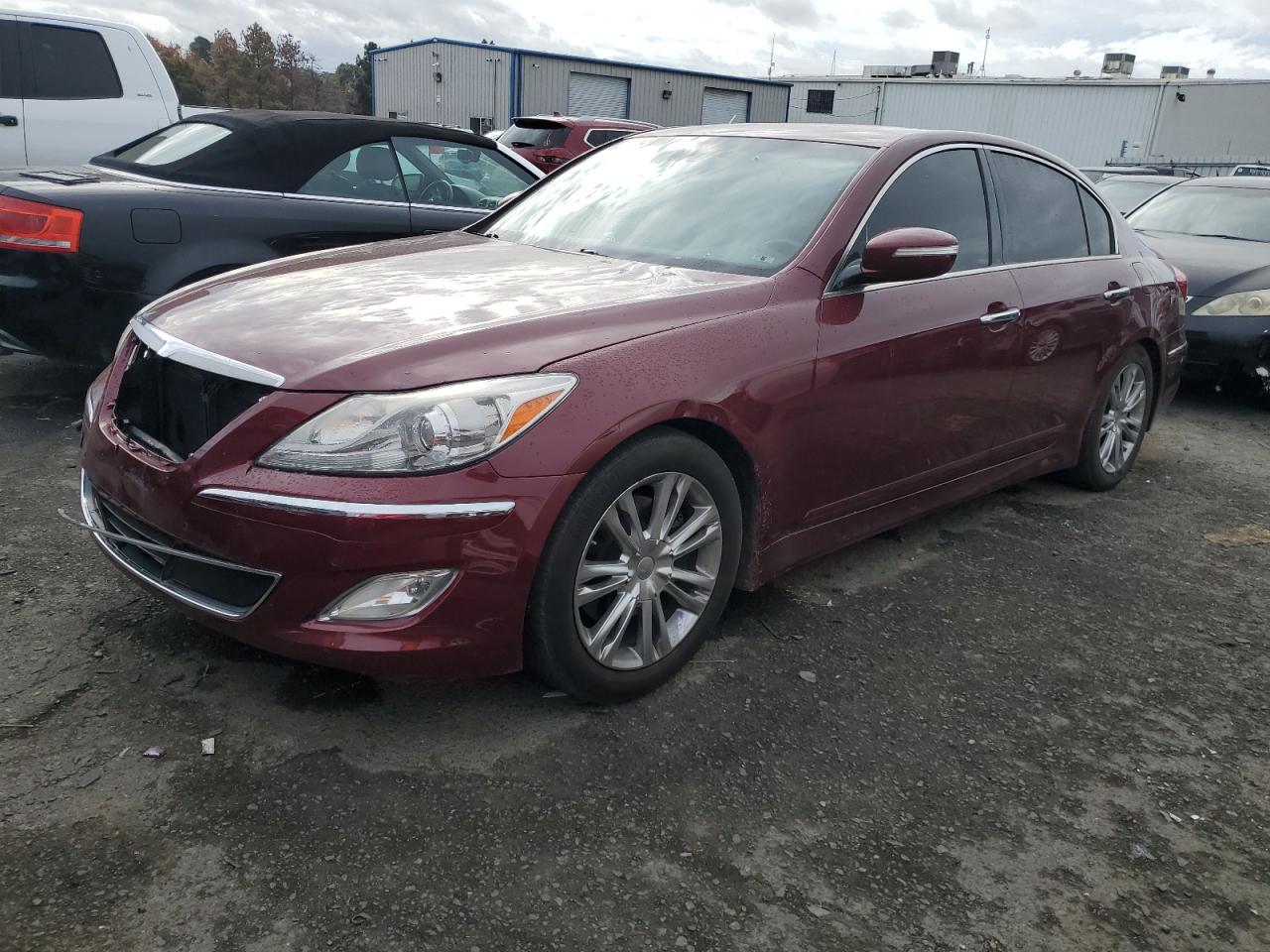 Obraz 1 z 2012 HYUNDAI GENESIS 3.8L 2012 z VIN KMHGC4DD2CU173330