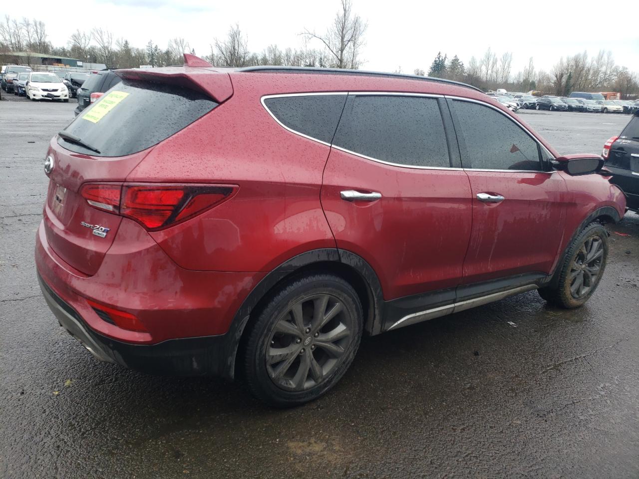 Image 3 of 2018 HYUNDAI SANTA FE SPORT  2018 with VIN 5XYZW4LA3JG557322