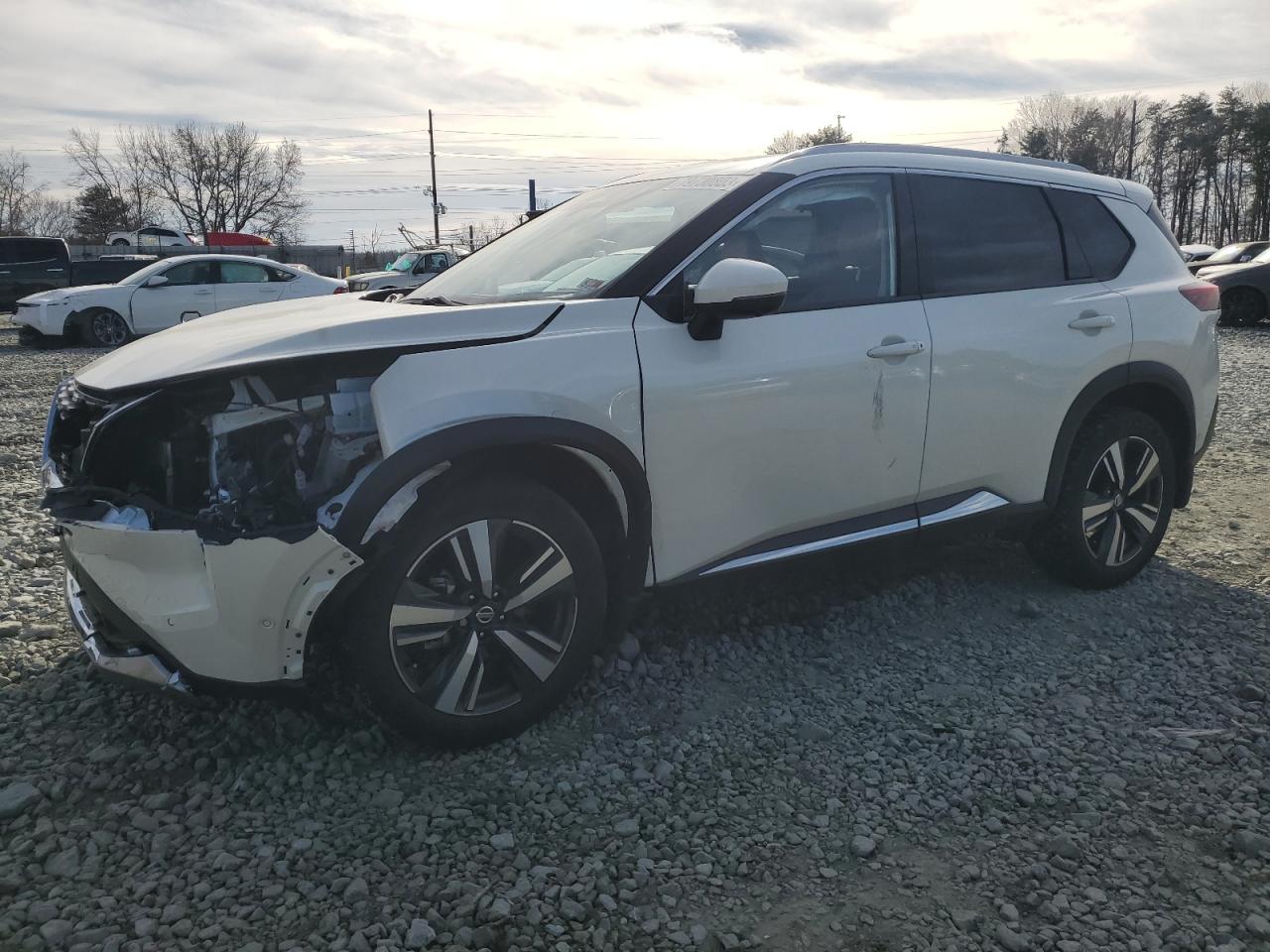 Изображение 1 2021 NISSAN ROGUE PLATINUM 2021 с VIN JN8AT3DD0MW308237