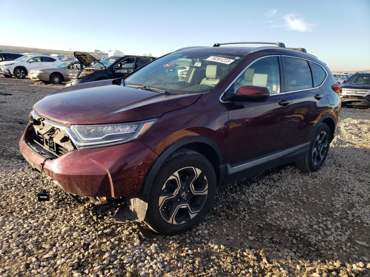 Изображение 1 2018 HONDA CR-V TOURING 2018 с VIN 7FARW2H99JE080684