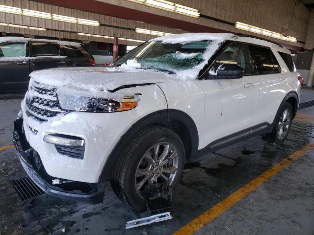 Image 1 of 2021 FORD EXPLORER XLT 2021 with VIN 1FMSK8DH8MGC26488