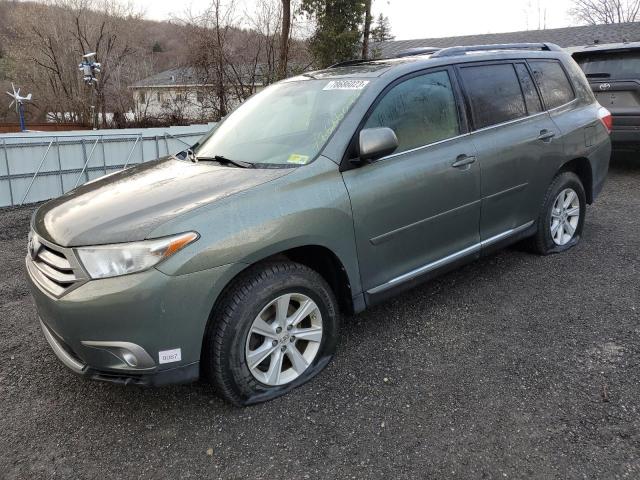Image 1 of 2012 TOYOTA HIGHLANDER BASE 2012 with VIN 5TDBK3EH5CS162940