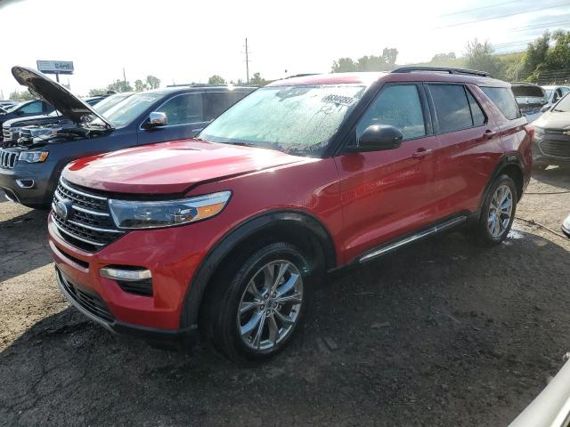 Image 1 of 2022 FORD EXPLORER XLT 2022 with VIN 1FMSK8DH9NGA56529