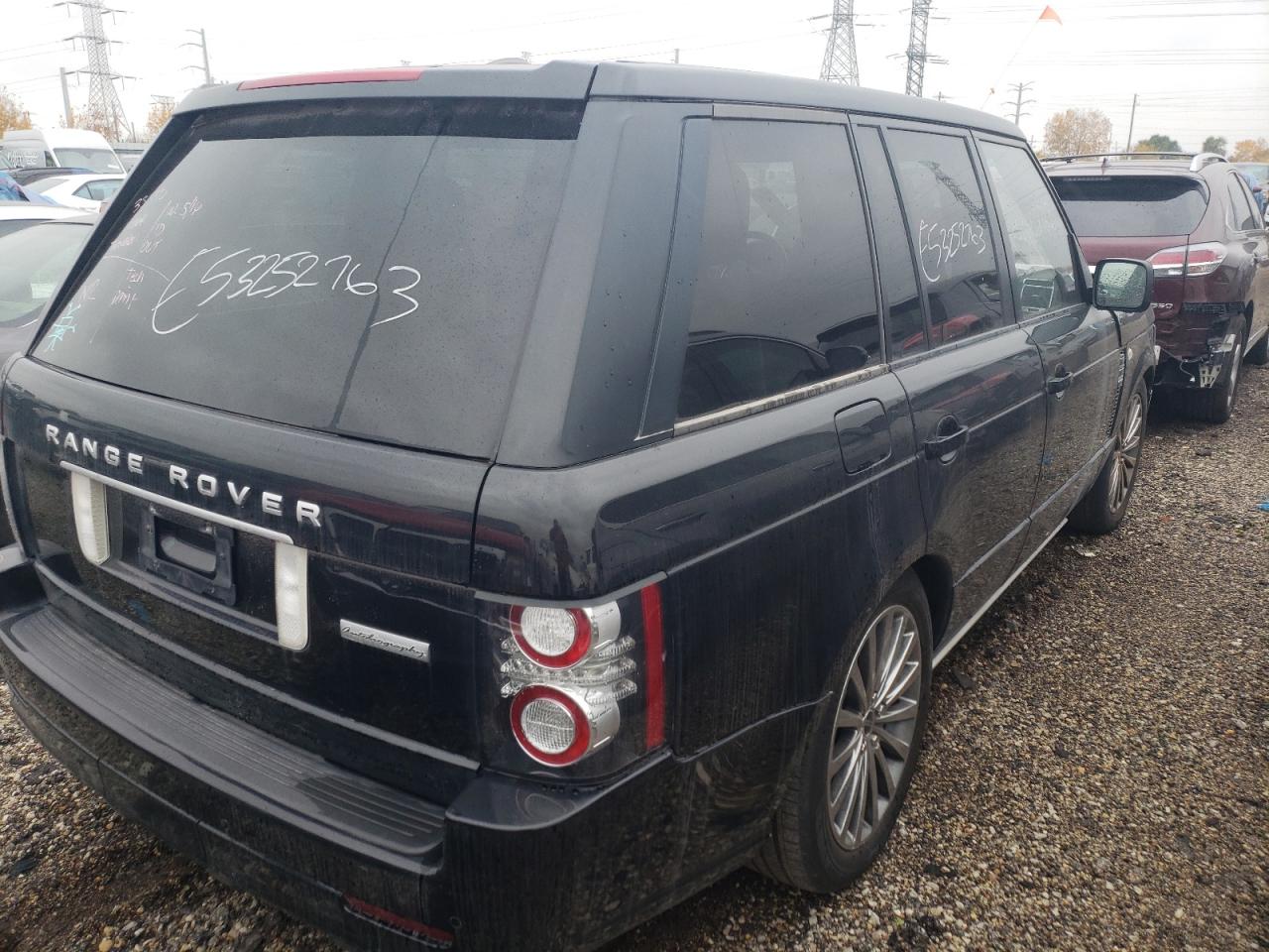 Obraz 3 z 2012 LAND ROVER RANGE ROVER AUTOBIOGRAPHY 2012 z VIN SALMP1E47CA383859