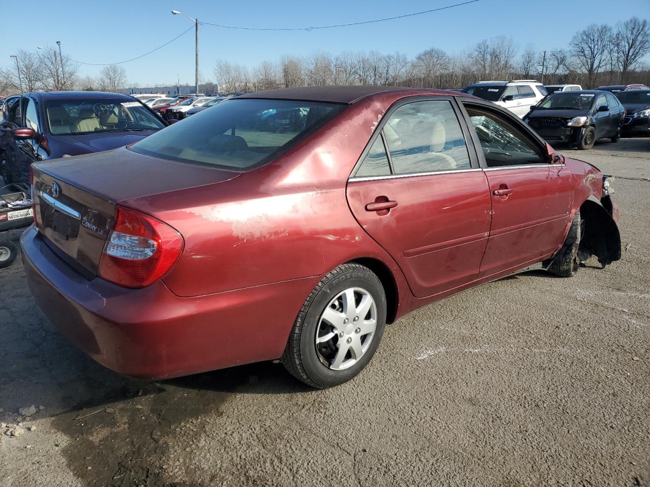 Изображение 3 2002 TOYOTA CAMRY LE 2002 с VIN 4T1BE32K92U052308
