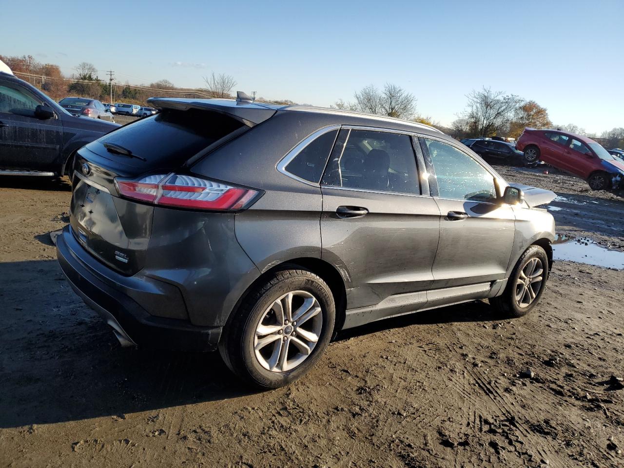 Image 3 of 2020 FORD EDGE SEL 2020 with VIN 2FMPK3J99LBA58243