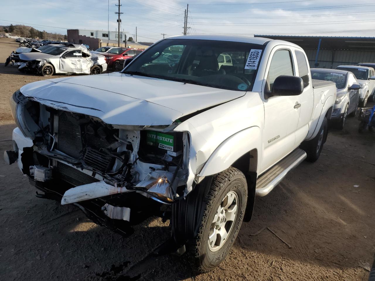 Image 1 of 2010 TOYOTA TACOMA ACCESS CAB 2010 with VIN 5TEUU4EN3AZ714675