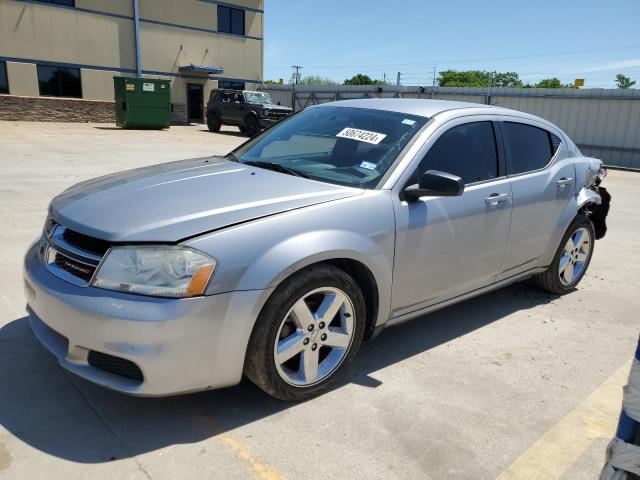 Image 1 of 2013 DODGE AVENGER SE 2013 with VIN 1C3CDZAB7DN613266