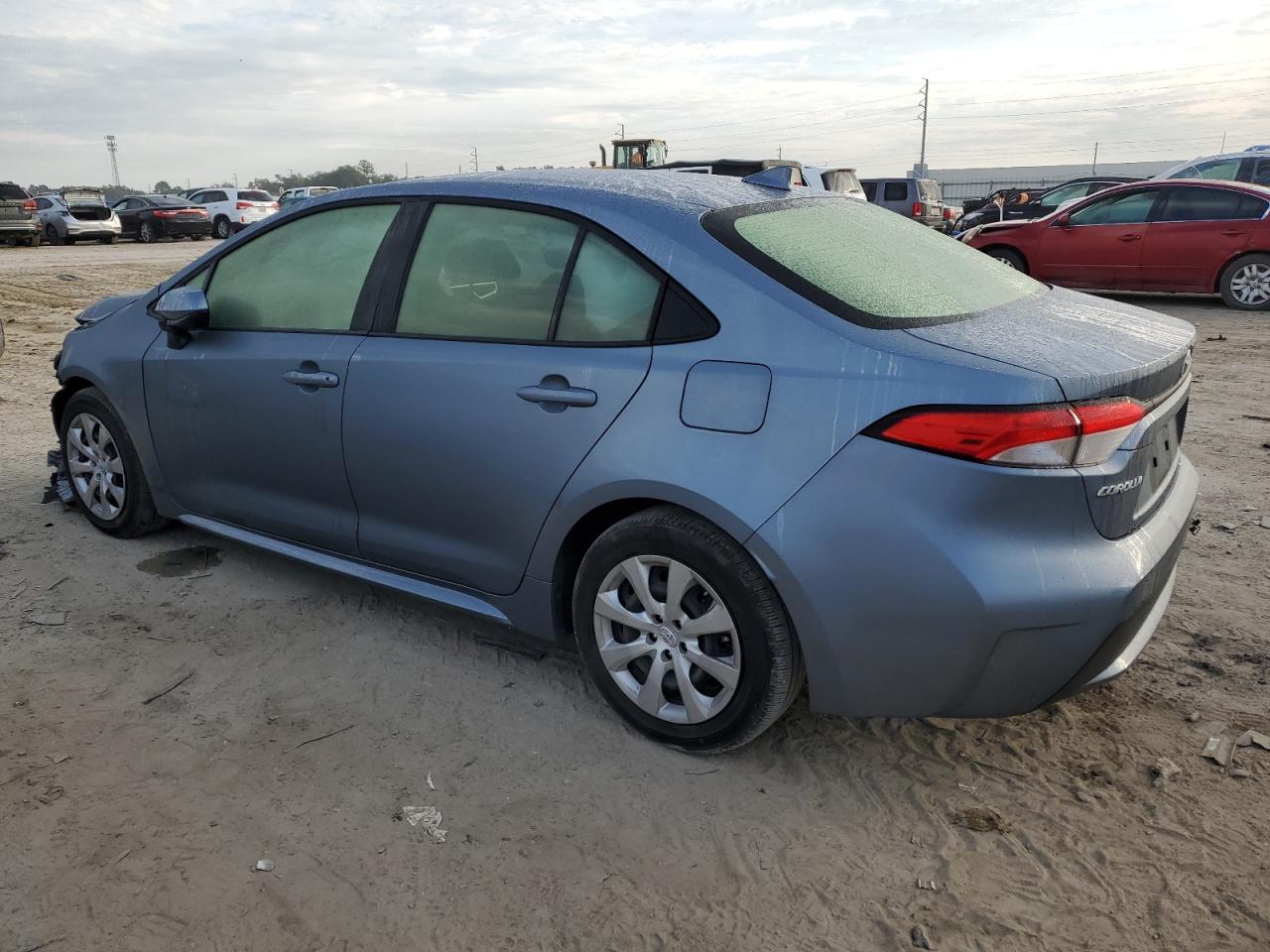 Image 2 of 2021 TOYOTA COROLLA LE 2021 with VIN JTDEPMAE3MJ184823