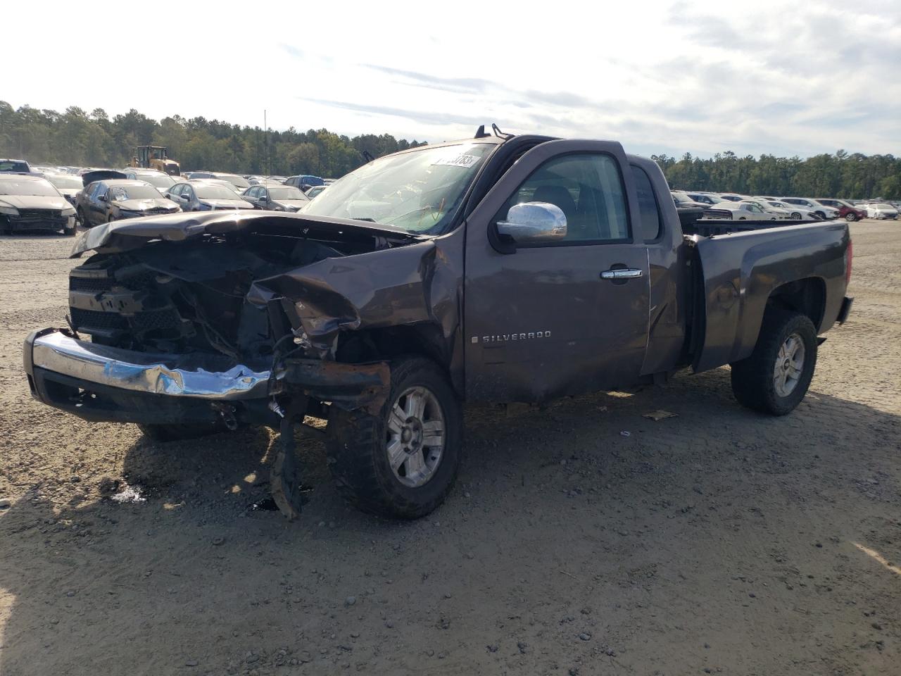 Image 1 of 2008 CHEVROLET SILVERADO K1500 2008 with VIN 2GCEK19J981128805