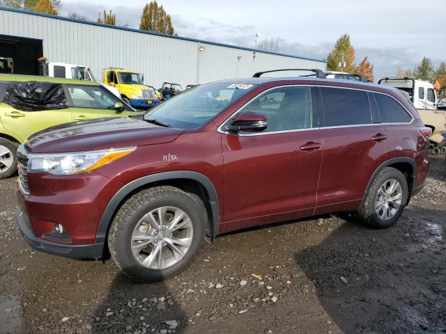 Obraz 2015 TOYOTA HIGHLANDER XLE 2015