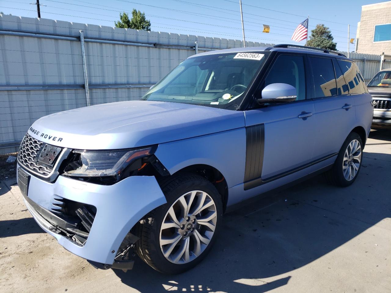 Image 1 of Land Rover Range Rover Hse 2021 with VIN SALGS4RY1MA433392