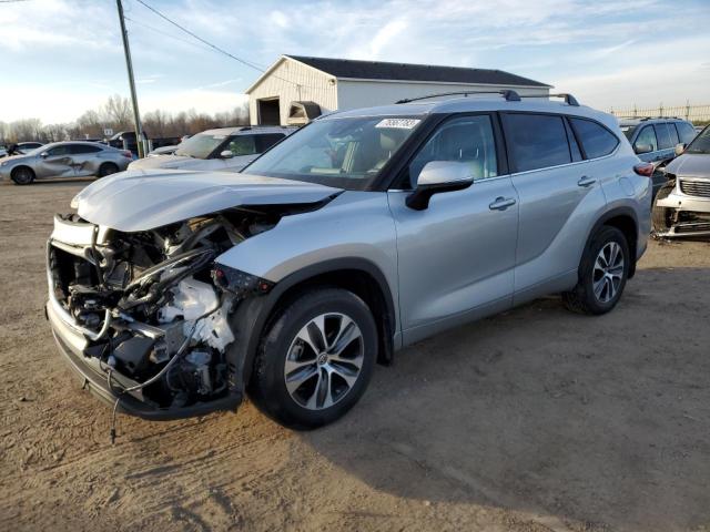 Изображение 1 2023 TOYOTA HIGHLANDER HYBRID XLE 2023 с VIN 5TDKBRCH3PS578187