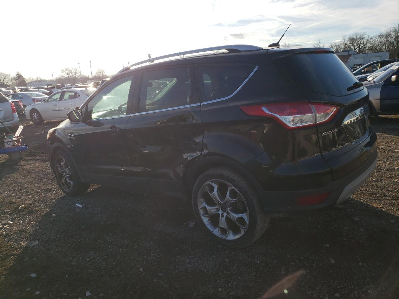 Image 2 of 2014 FORD ESCAPE TITANIUM 2014 with VIN 1FMCU0J96EUA94752