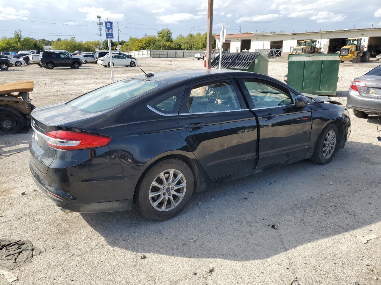 Image 3 of 2017 FORD FUSION S 2017 with VIN 3FA6P0G7XHR267379