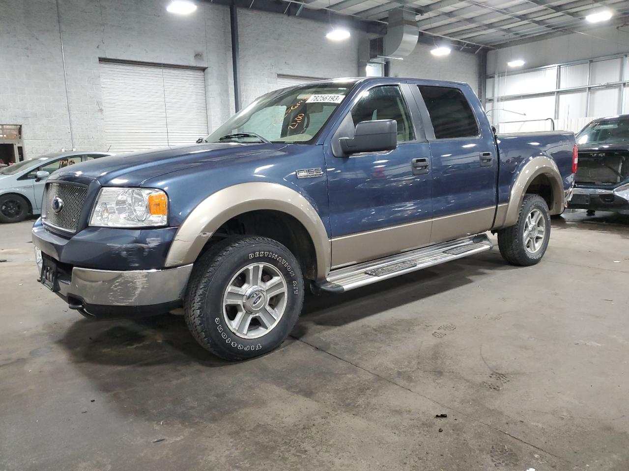 Image 1 of 2005 FORD F150 SUPERCREW 2005 with VIN 1FTPW14565KC60911