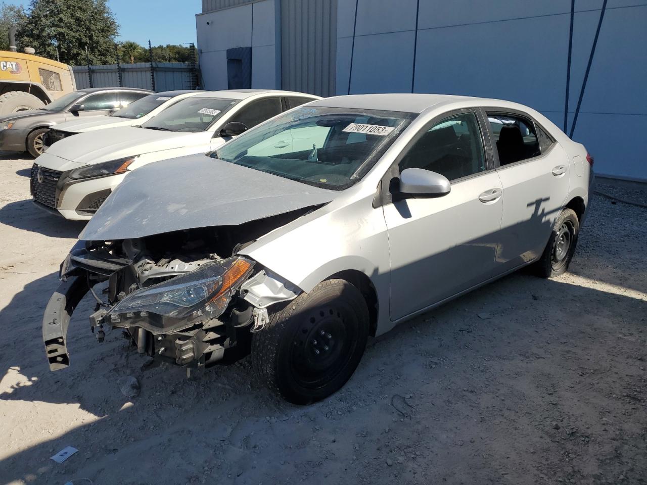Image 1 of 2018 TOYOTA COROLLA L 2018 with VIN 5YFBURHE7JP846070