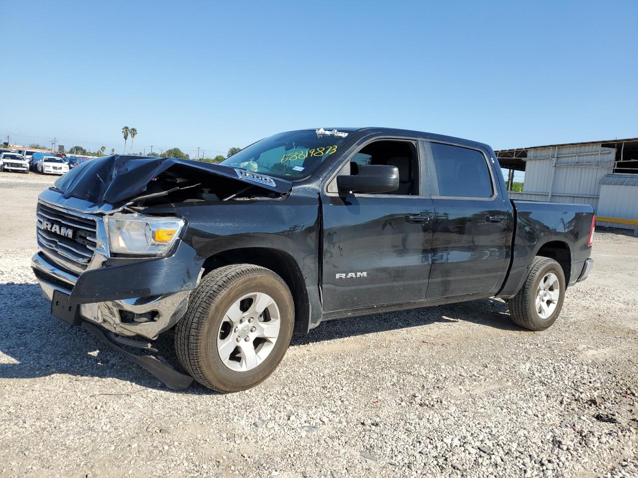 Image 1 of 2021 RAM 1500 BIG HORN/LONE STAR 2021 with VIN 1C6RREFG7MN604823