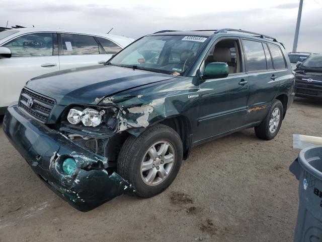 Image 1 of 2002 TOYOTA HIGHLANDER LIMITED 2002 with VIN JTEHF21A320060678
