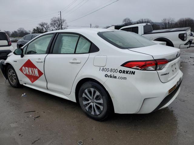 Image 2 of 2021 TOYOTA COROLLA LE 2021 with VIN JTDEAMDE5MJ033379