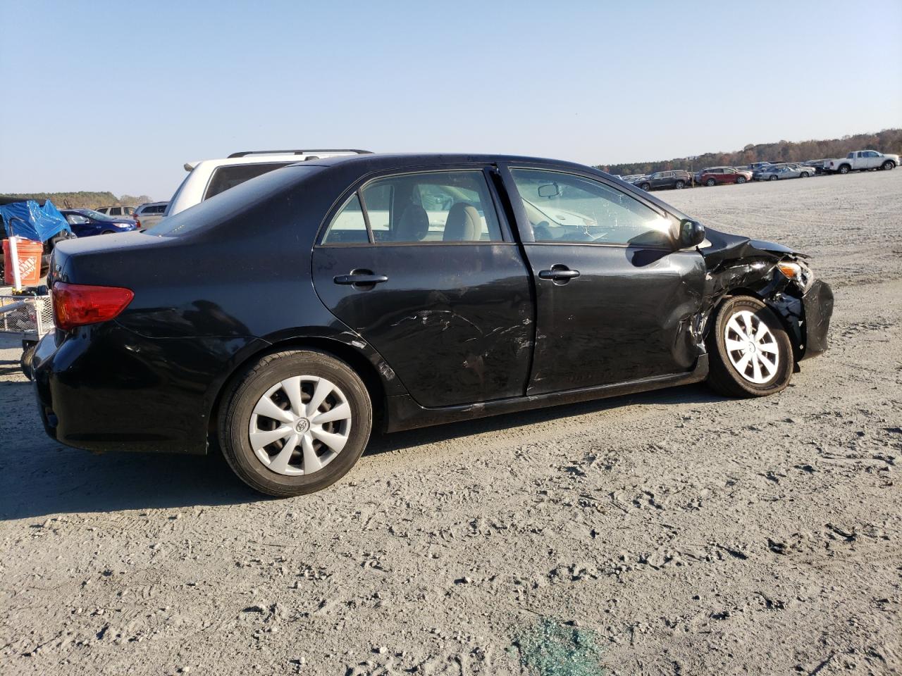 Image 3 of 2010 TOYOTA COROLLA BASE 2010 with VIN JTDBU4EE8AJ071757