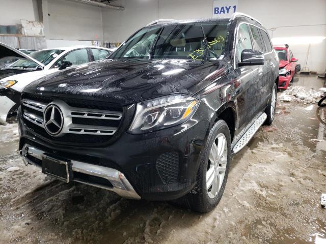 Image 1 of 2017 MERCEDES-BENZ GLS 450 4MATIC 2017 with VIN 4JGDF6EE5HA899091