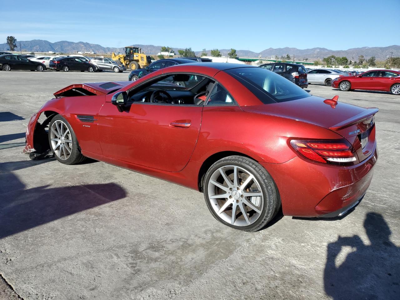 Image 2 of 2017 MERCEDES-BENZ SLC 43 AMG 2017 with VIN WDDPK6GA1HF128028
