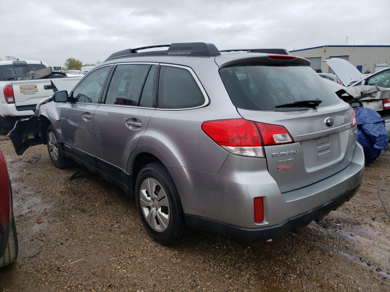 Image 2 of 2011 SUBARU OUTBACK 2.5I 2011 with VIN 4S4BRCAC3B3392784