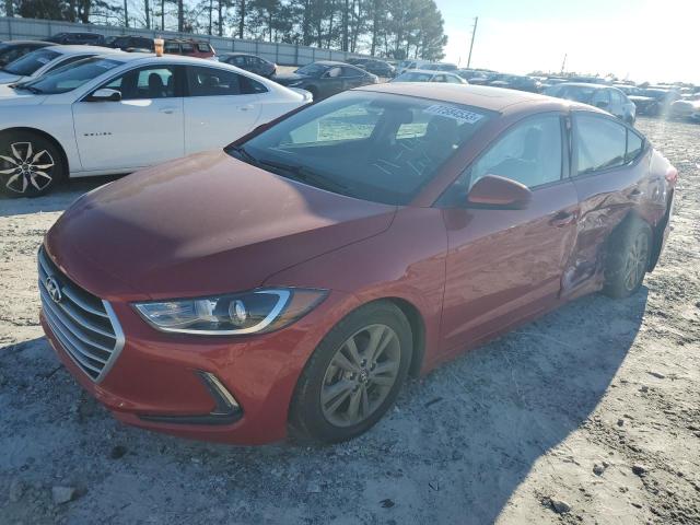 Image 1 of 2018 HYUNDAI ELANTRA SEL 2018 with VIN 5NPD84LF6JH364610