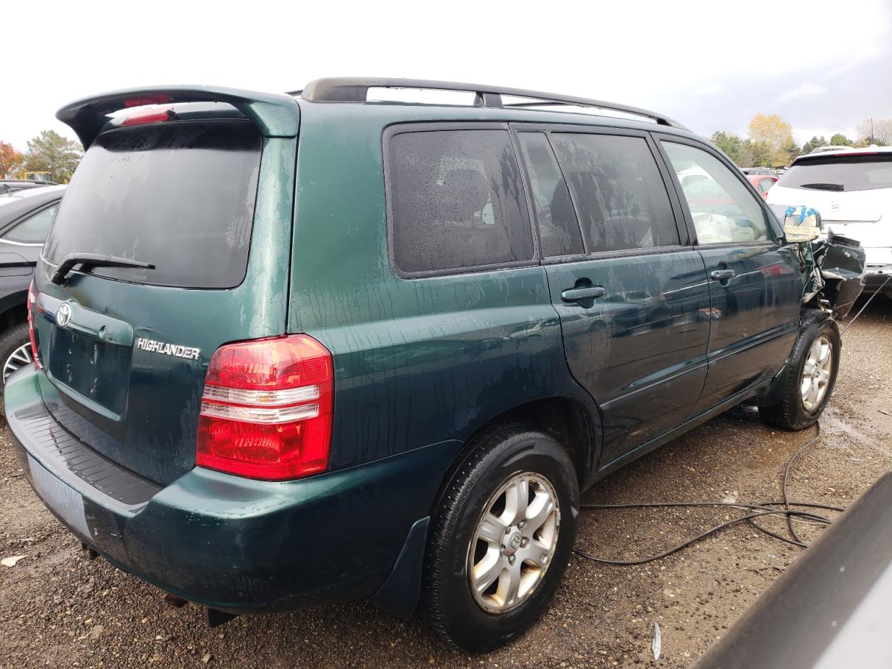 Изображение 3 2002 TOYOTA HIGHLANDER LIMITED 2002 с VIN JTEHF21A120043037
