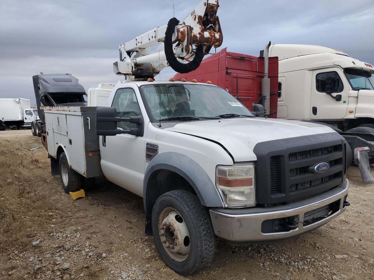 Image 1 of 2008 FORD F550 SUPER DUTY 2008 with VIN 1FDAF56R28EB87192