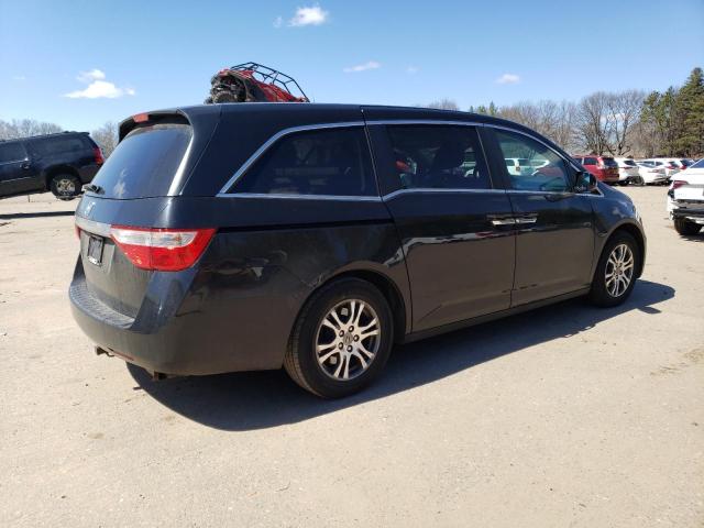 Image 3 of 2011 HONDA ODYSSEY EXL 2011 with VIN 5FNRL5H61BB069210