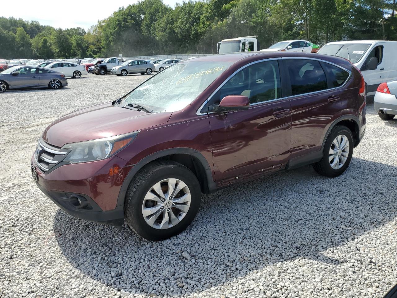 Image 1 of 2014 HONDA CR-V EX 2014 with VIN 5J6RM4H53EL100032