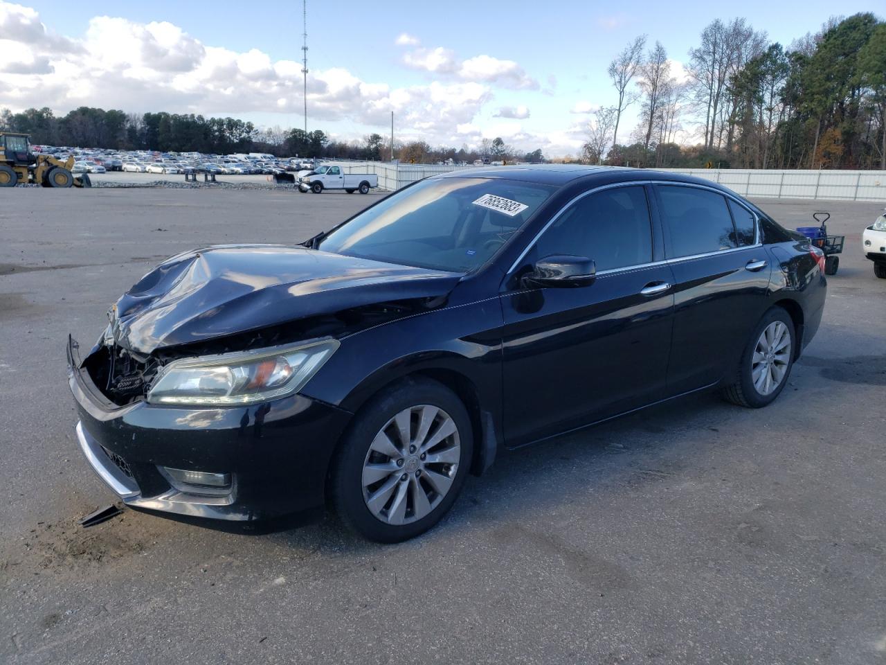 Image 1 of 2014 HONDA ACCORD EXL 2014 with VIN 1HGCR3F89EA020722