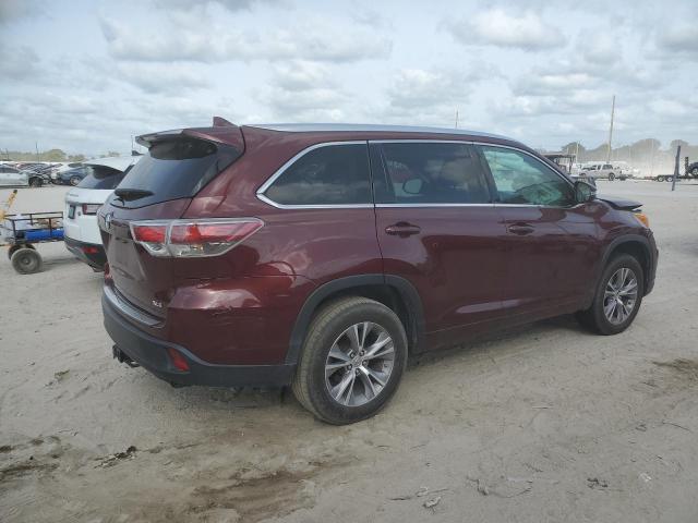 Obraz 3 z 2014 TOYOTA HIGHLANDER XLE 2014 z VIN 5TDKKRFH3ES013219