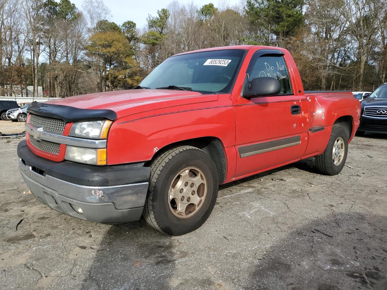Obraz 1 z 2003 CHEVROLET SILVERADO C1500 2003 z VIN 1GCEC14V83Z267847
