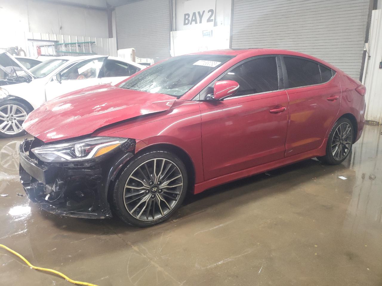 Изображение 1 2018 HYUNDAI ELANTRA SPORT 2018 с VIN KMHD04LB7JU477083