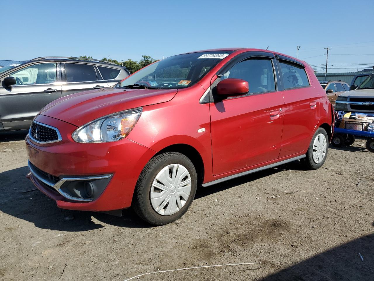 Obraz 2017 MITSUBISHI MIRAGE ES 2017
