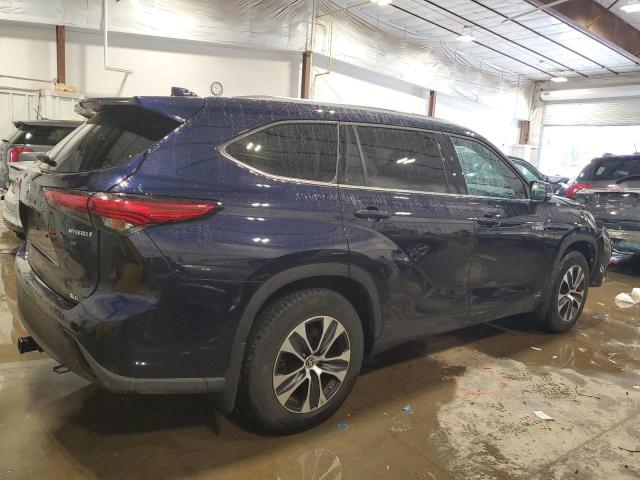 Image 3 of 2020 TOYOTA HIGHLANDER HYBRID XLE 2020 with VIN 5TDHBRCH0LS501278