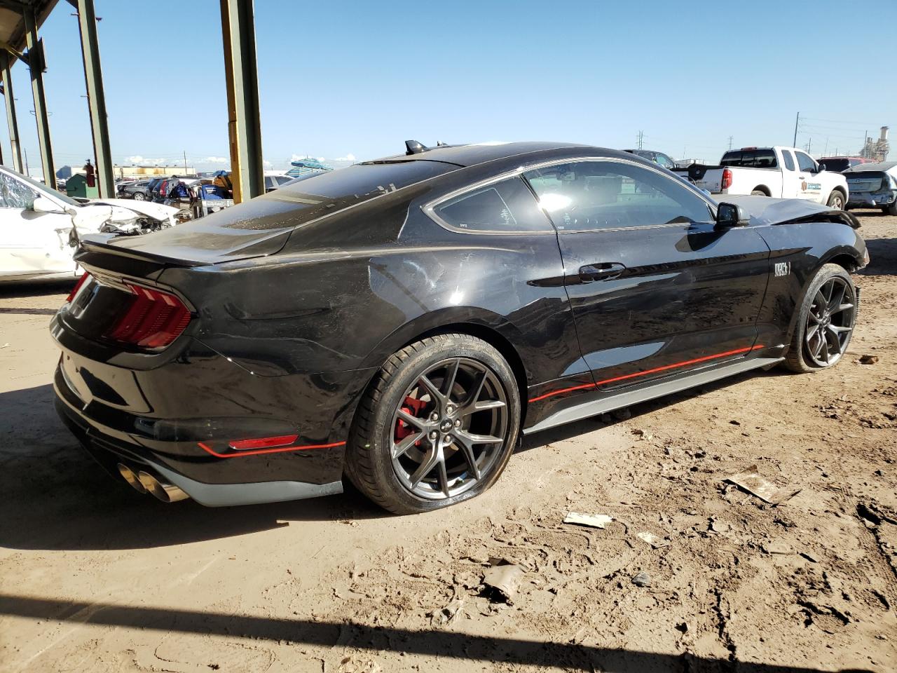 Image 3 of 2021 FORD MUSTANG MACH I 2021 with VIN 1FA6P8R02M5555179