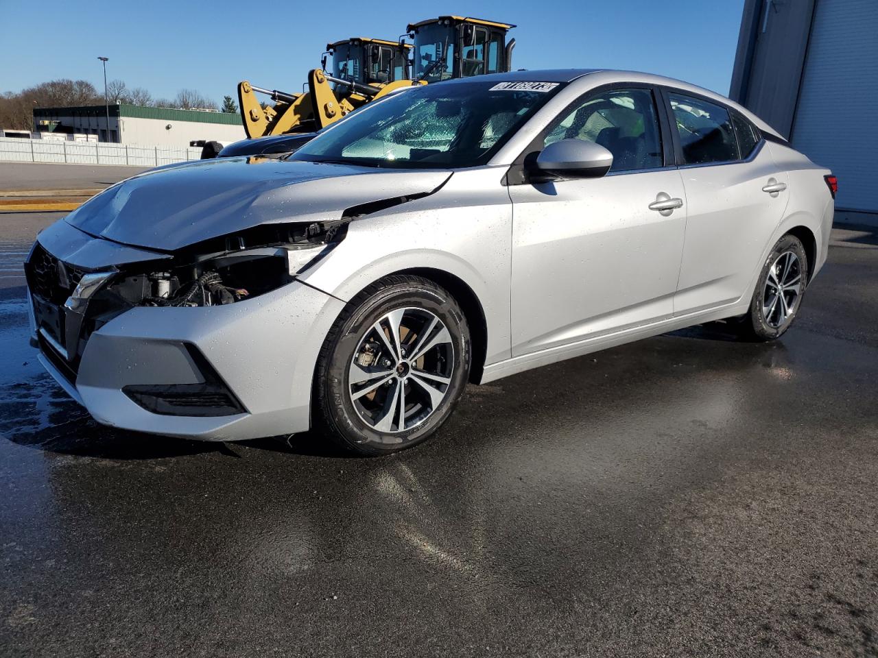 Image 1 of 2021 NISSAN SENTRA SV 2021 with VIN 3N1AB8CV7MY254131