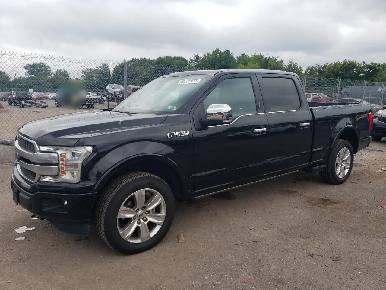Image 1 of 2018 FORD F150 SUPERCREW 2018 with VIN 1FTFW1EG2JFD30760