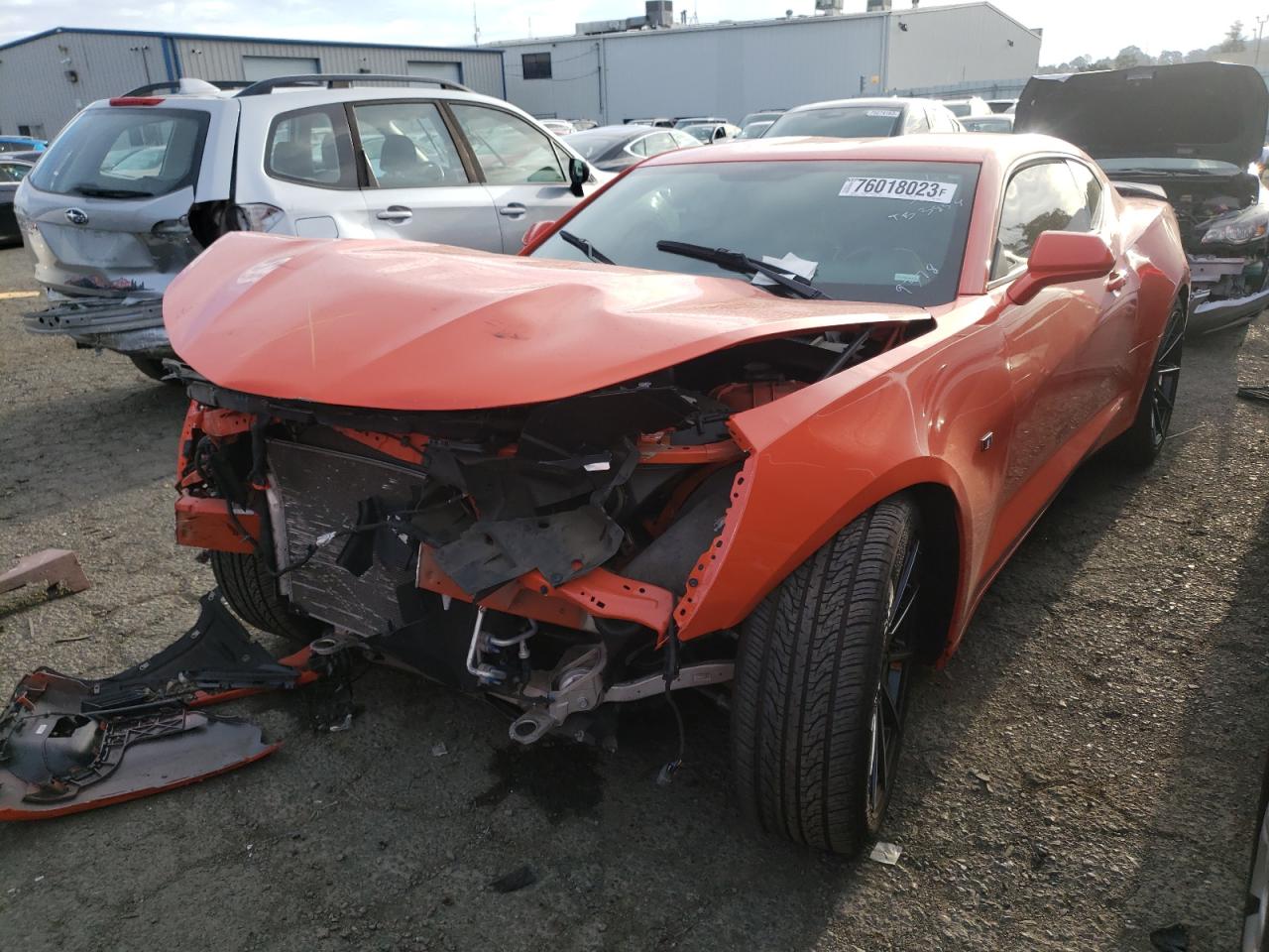 Obraz 1 z 2019 CHEVROLET CAMARO LS 2019 z VIN 1G1FB1RS8K0109378