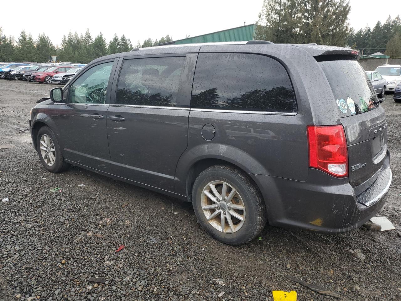 Image 2 of 2018 DODGE GRAND CARAVAN SXT 2018 with VIN 2C4RDGCG5JR179236
