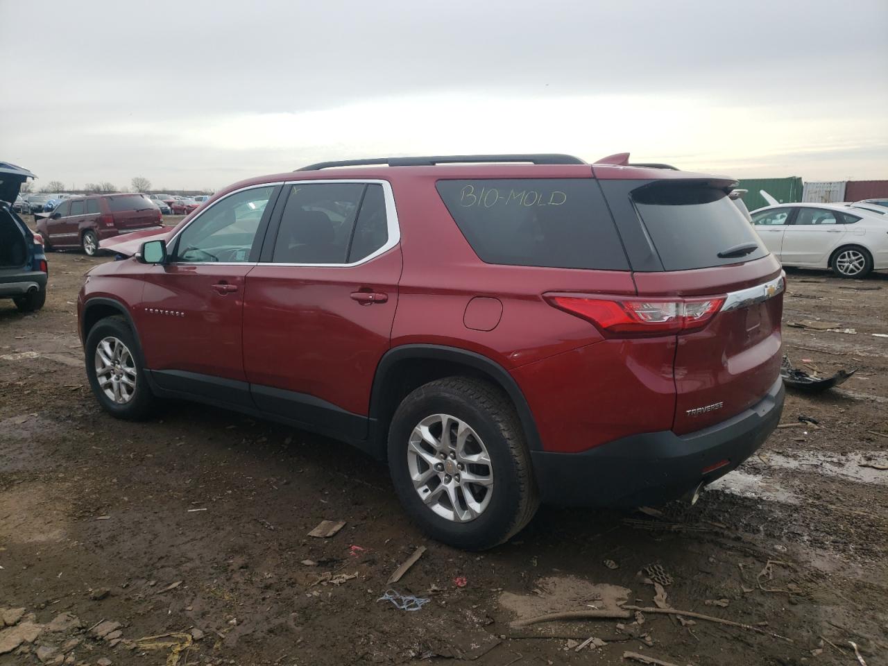 Image 2 of 2020 CHEVROLET TRAVERSE LT 2020 with VIN 1GNERGKW1LJ101835