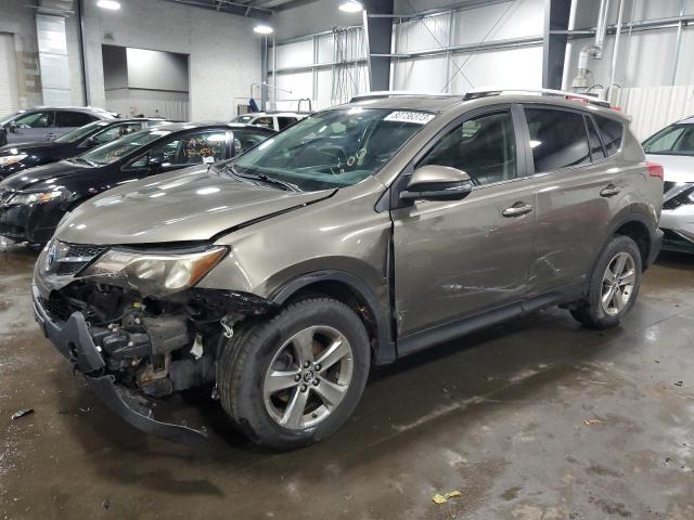 Image 1 of 2015 TOYOTA RAV4 XLE 2015 with VIN JTMRFREV5FD112762